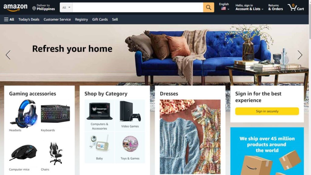 Konfirmasikan akun Penjual Amazon Anda diperbarui dengan alamat pengembalian yang valid