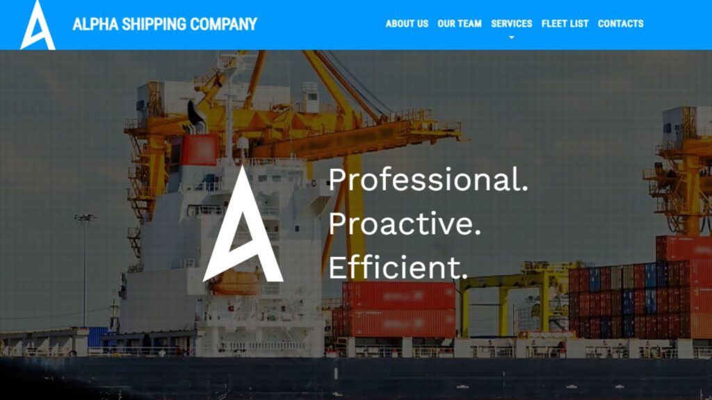 Empresa de transporte Alpha