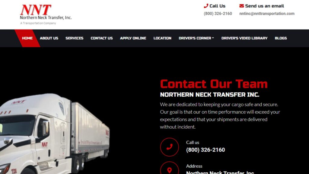 Transferencias de Northern Neck Inc. - Virginia