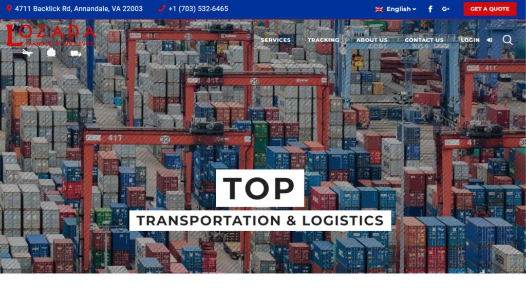 Servicios de transporte de Lozada - Virginia