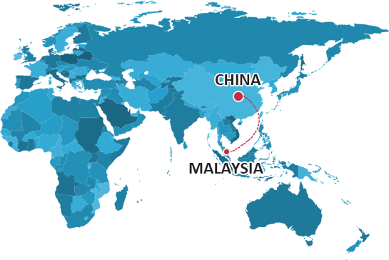 ENVÍO DESDE CHINA A MALASIA ENVÍO DESDE CHINA A MALASIA
