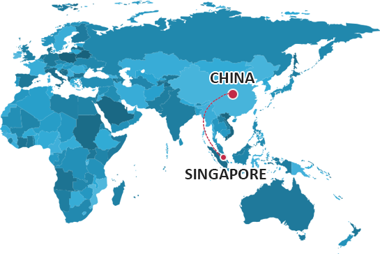 ENVÍO DESDE CHINA A SINGAPUR ENVÍO DESDE CHINA A SINGAPUR